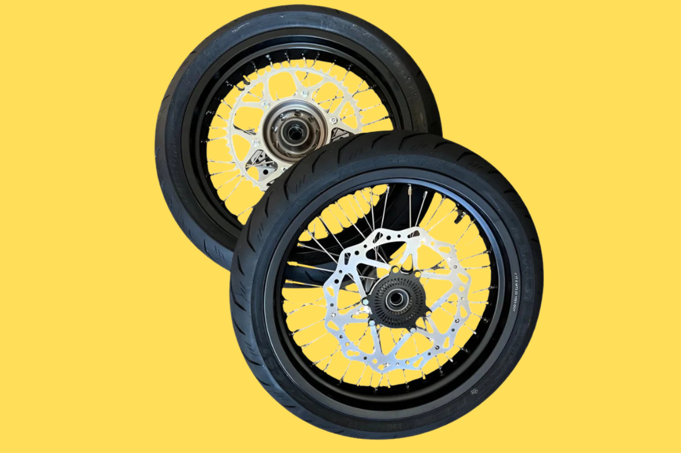 Storm Bee Supermoto Wheel Kit